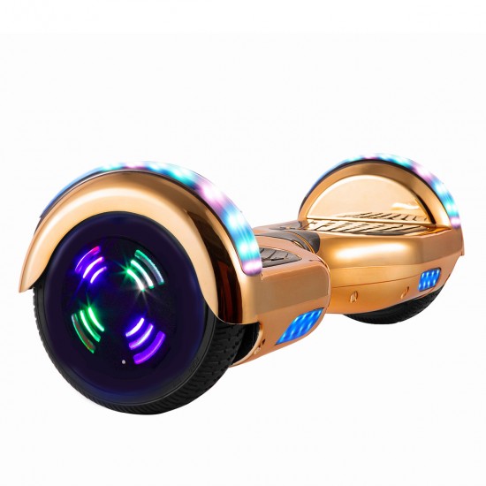 Elektromos Hoverboard GoKart Szett Lengéscsillapítókkal, 6.5 colos, Regular ElectroIron Junior, Standard Hatótávolság, Kék HoverKart Lengéscsillapítókkal, Smart Balance 2